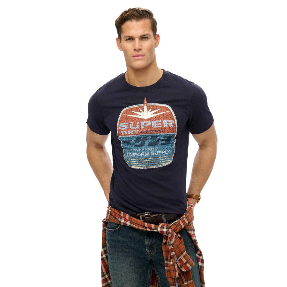 Superdry Gasoline Graphic Relaxed Tee